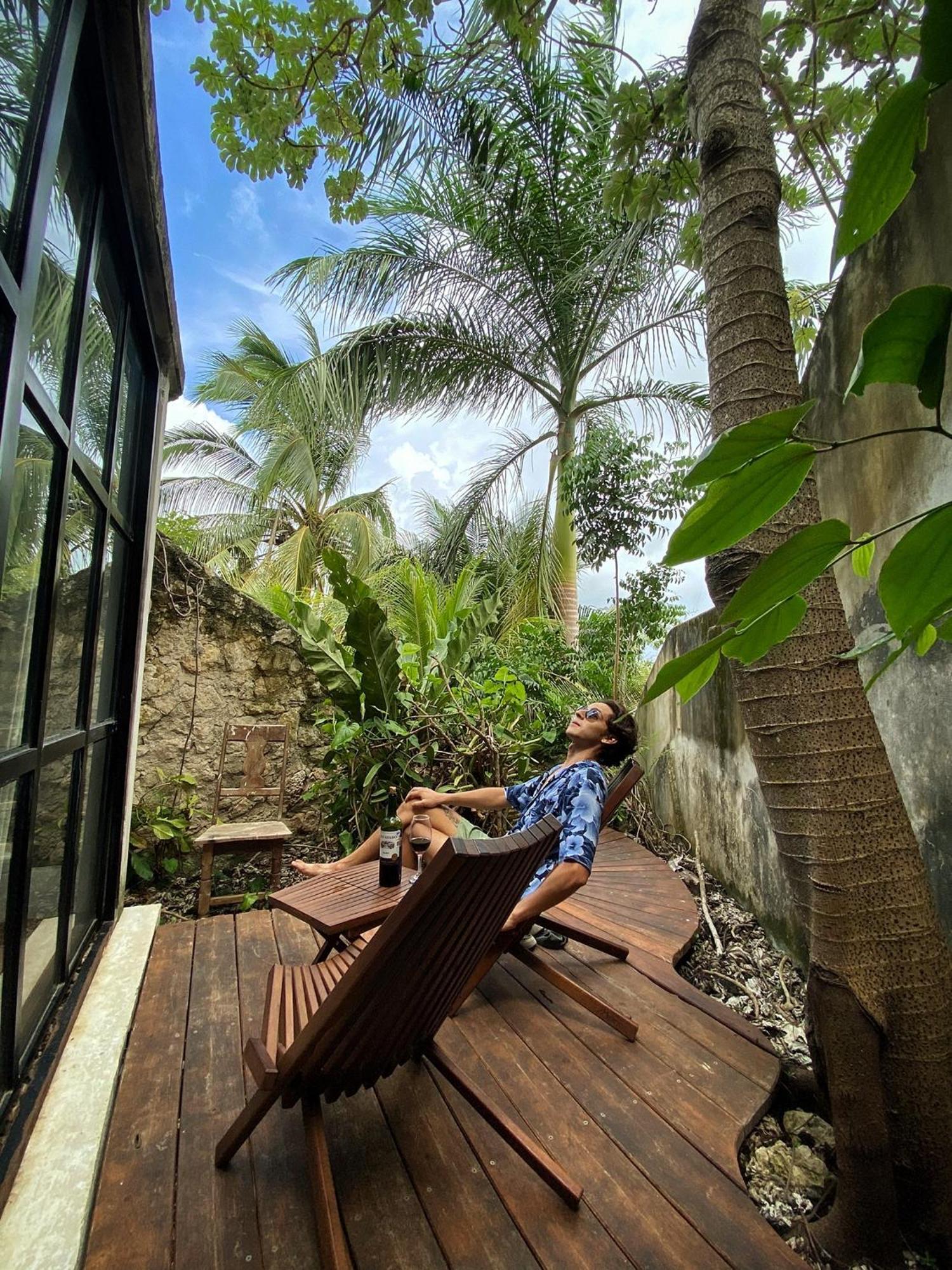 Elmar Hostel Bacalar Eksteriør bilde