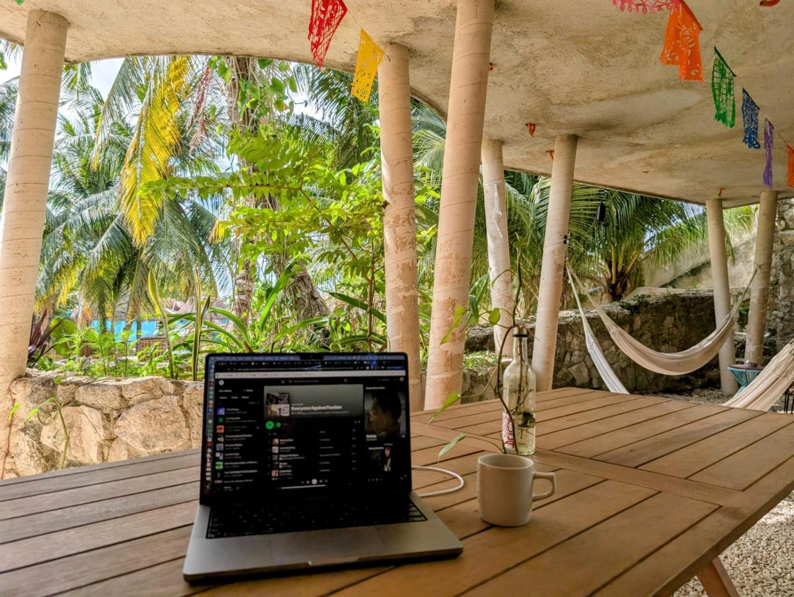 Elmar Hostel Bacalar Eksteriør bilde